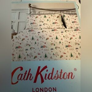 Cath Kidston Christmas Bedding Set, Snow Day pattern NEW